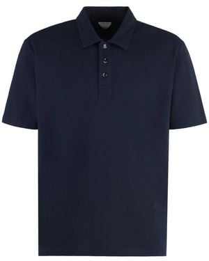 Bottega Veneta Polo Shirts - Blue