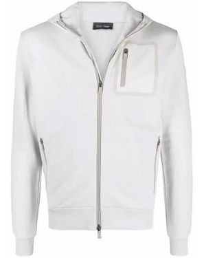 Herno Hooded Sweatshirt - Wit