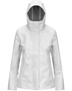 K-Way Rain Jackets - White