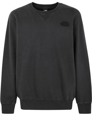 The North Face Fitness ,Zwart ,Relaxed Crewneck Voor Mannen