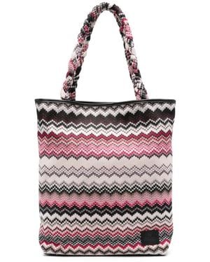 Missoni Tote Bags - Rosa