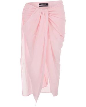 Jacquemus Paréo Rok - Roze