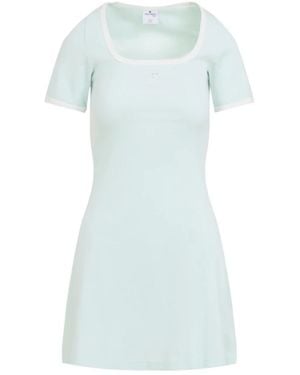 Courreges Short Dresses - Blue