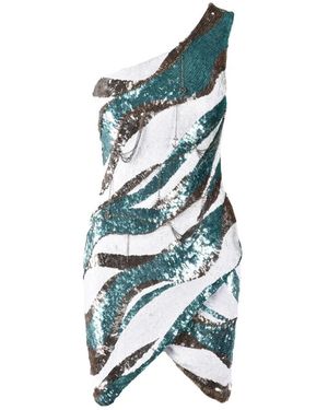 Elisabetta Franchi Knitted Dresses - Green