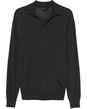 Sease V-Neck Knitwear - Black