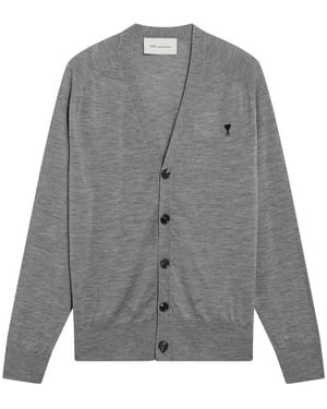 Ami Paris Truien & Vesten ,Grijs ,Cardigans