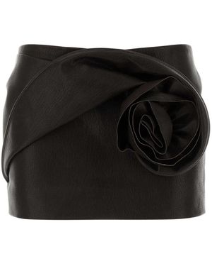 Magda Butrym Leather Skirts - Black