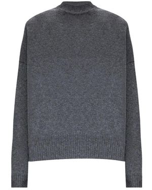 Jil Sander Round-Neck Knitwear - Gris