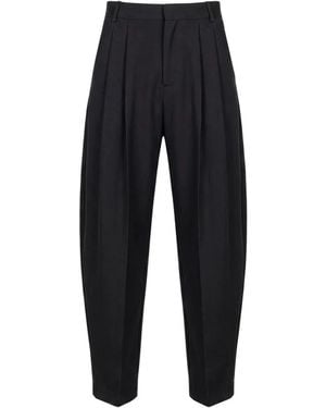 Liviana Conti Tapered Trousers - Blue