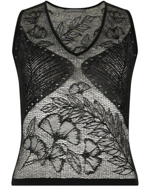 Alberta Ferretti Sleeveless Tops - Gray