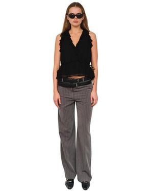 Designers Remix Sleeveless Tops - Negro