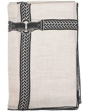 Fendi Silky Scarves - Neutro