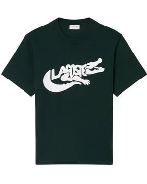 Lacoste Tops ,Groen ,T-Shirt