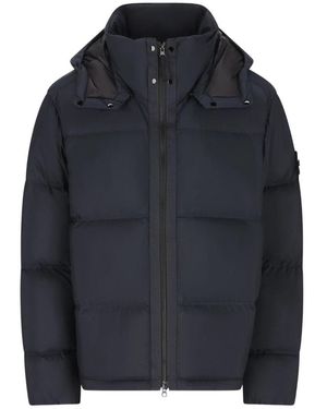Stone Island Winter Jackets - Bleu