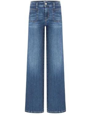 Cambio Jeans a gamba larga per l`inverno - Blu