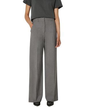 KENZO Cool Wool Wide Pants - Grijs