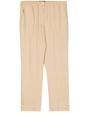 JOSEPH Straight Trousers - Natural