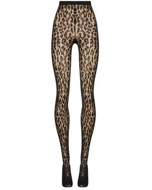 Wolford Leo Tights - Mettallic