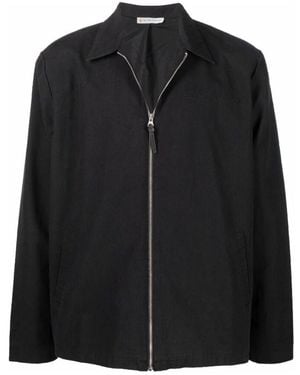 BEL-AIR ATHLETICS E Baumwolljacke mit Logo-Print - Schwarz