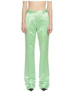 Tom Ford Straight Trousers - Green