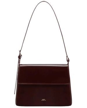 A.P.C. Shoulder Bags - Red