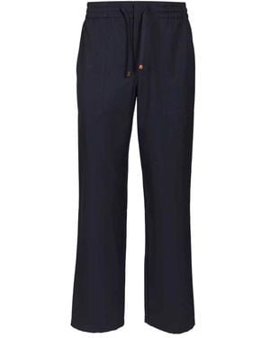 Drole de Monsieur Wide Trousers - Blue