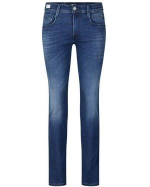 Replay Slim-fit hyperflex jeans - Blau
