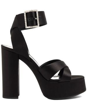 Saint Laurent High Heel Sandals - Black