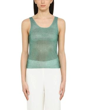 GIUSEPPE DI MORABITO Tanktop Met Versieringen - Groen