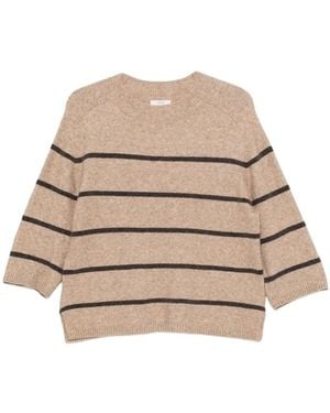 Yerse Round-Neck Knitwear - Natural