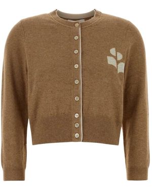 Isabel Marant Truien & Vesten ,Bruin ,Katoen Lona Cardigan