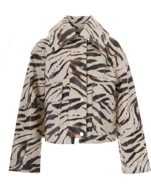 Ganni Leichte Jacke - Mehrfarbig