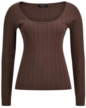 Marciano Zoe Rundhals-Pullover - Braun