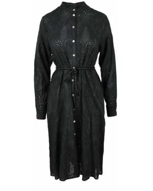 Souvenir Clubbing Shirt Dresses - Black