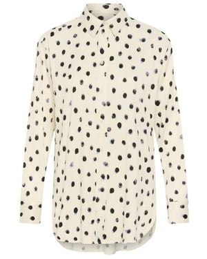 Inwear Overhemden ,Veelkleurig ,Vanilla Brush Dot - Wit