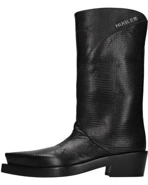 Mugler Cowboy Boots - Noir