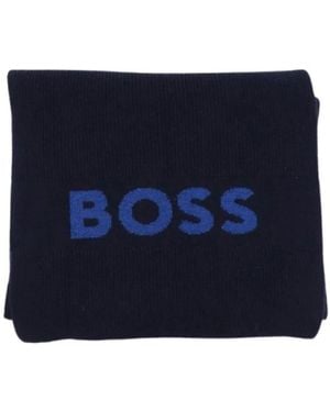 BOSS Winter Scarves - Bleu