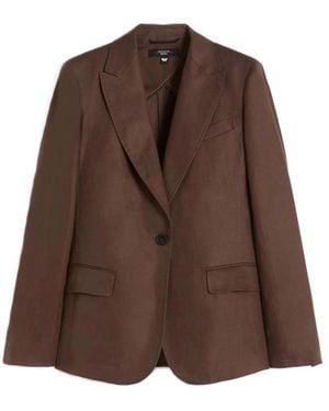 Weekend by Maxmara Blazers - Brown