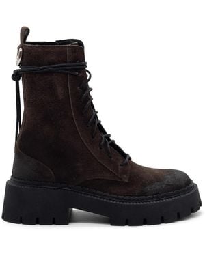 Vic Matié Lace-Up Boots - Nero