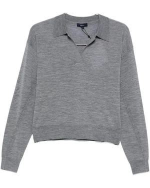 Soeur V-Neck Knitwear - Gris