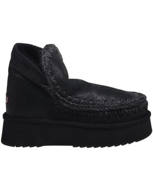 Mou Winter Boots - Black