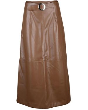 Imperial Lange Jurk Eco - Bruin