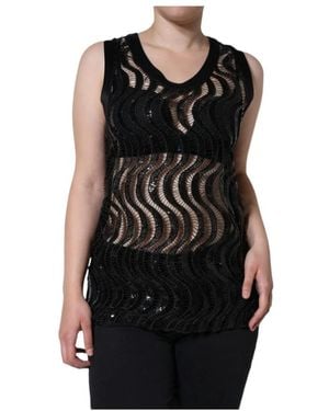 Dolce & Gabbana Sleeveless Tops - Negro