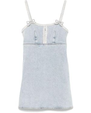 Self-Portrait Short Dresses - Blu