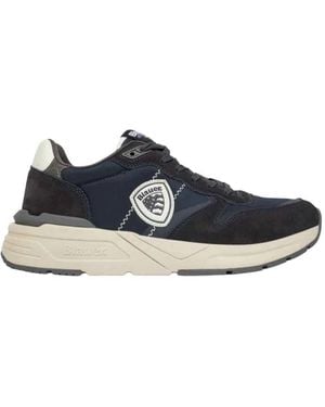 Blauer Sneakers - Blu
