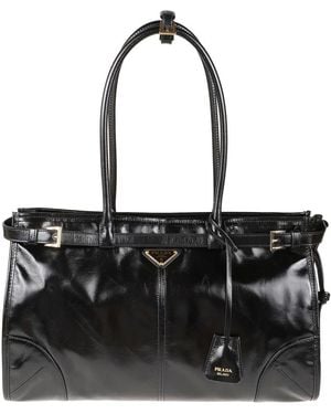Prada Bonnie Tote - Schwarz