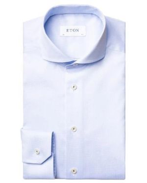 Eton Formal Shirts - Blue