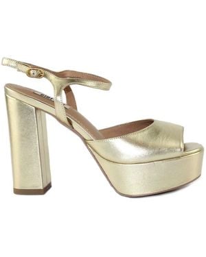 Bibi Lou High Heel Sandals - Metallic