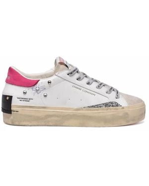 Crime London Distressed Sneakers - Weiß