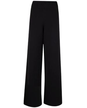 Stenströms Wide Trousers - Negro